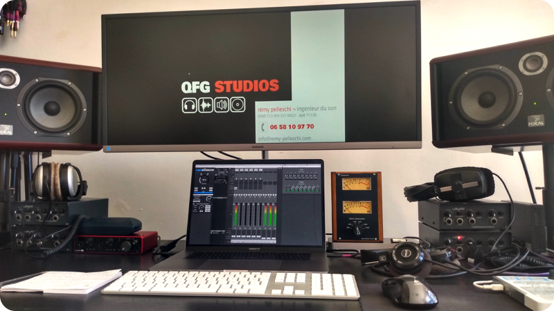 Studio d'enregistrement et de mixage OHM